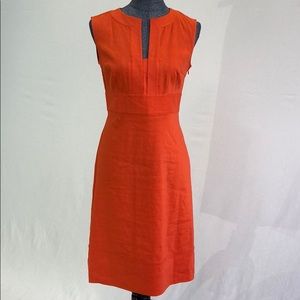 Gorgeous linen Anne Klein midi dress